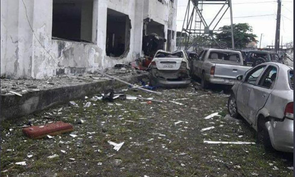 Ecuador: Coche bomba explota en cuartel de policía y 24 personas resultan heridas. (FiscalíaEcuador)
