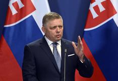 Primer ministro de Eslovaquia queda grave tras recibir múltiples disparos