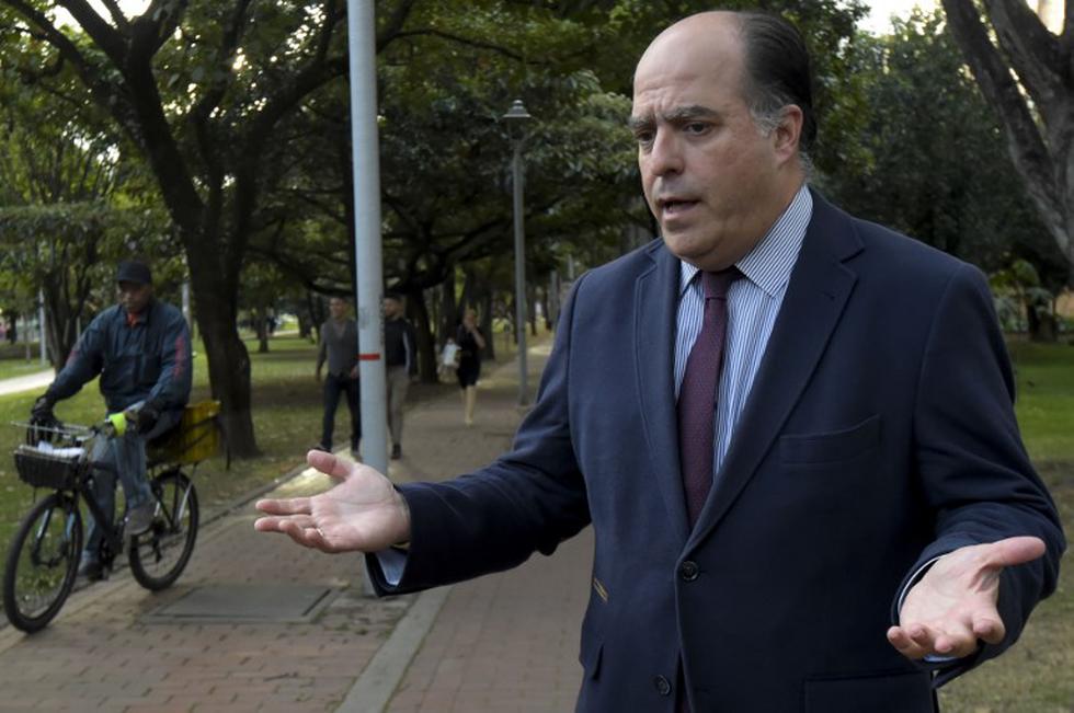 Julio Borges pedirá al Grupo de Lima el "uso de la fuerza" contra Nicolás Maduro. (AFP)
