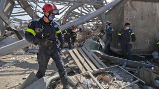 Al menos 60 personas continúan desaparecidas tras explosión en Beirut