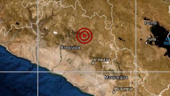 El sismo de mayor magnitud se reportó en Ica. (Foto: IGP)