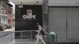 ONPE sorteó aparición de 10 partidos en el espacio no electoral para difundir sus propuestas