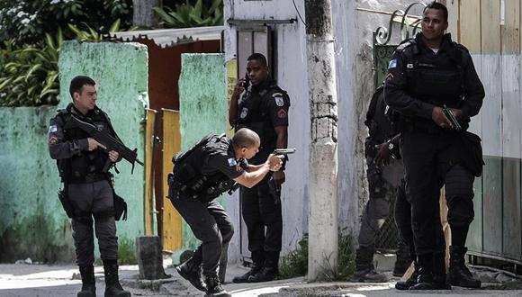 Operación policial en favela de Río de Janeiro dejó cuatro muertos y tres heridos. (Foto referencial: EFE/Archivo)