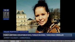 Hallan sin vida a turista británica desaparecida en parque Yanachaga Chemillén de Pasco