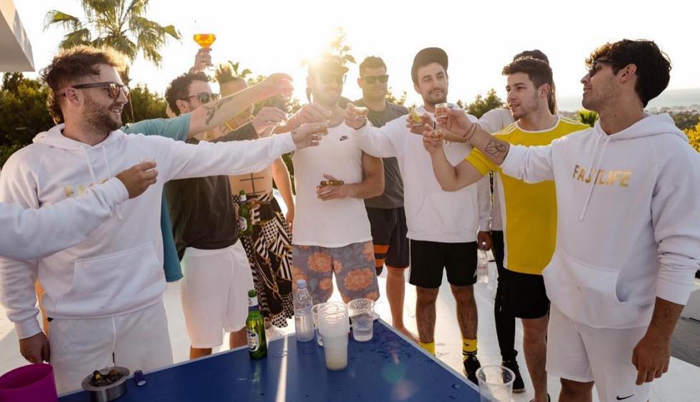 Joe Jonas celebró su ‘despedida de soltero’ en Ibiza (Fotos: Instagram)