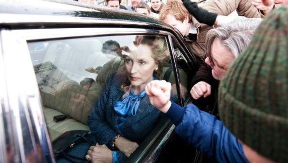Streep caracterizada como Thatcher en la película. (Internet)