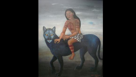 LISÉRGICO. La artista retrata a los pueblos originarios. (Arja Aulikki Toivonen)