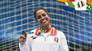 Ana Karina Méndez, gimnasta peruana, ganó el oro en barras asimétricas de los Juegos Bolivarianos
