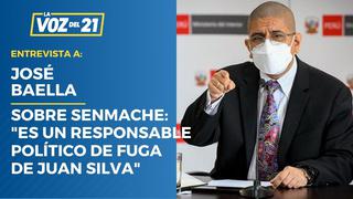 José Baella sobre censura a Senmache: “Es un responsable político de la fuga de Juan Silva”