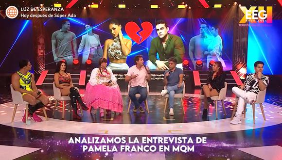 Panel de 'Esto es Guerra' analizó entrevista de Pamela Franco. (Foto: captura)
