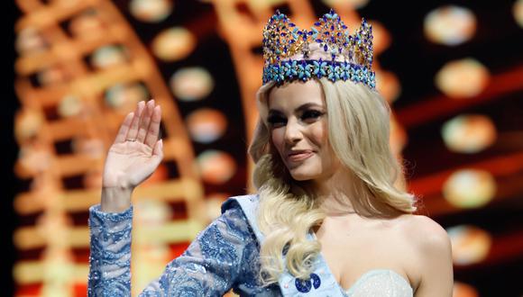 Karolina Bielawska es la nueva Miss Mundo 2021. (Foto: EFE)