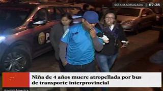 Santa Anita: Niña 4 años murió atropellada por bus interprovincial [Video]