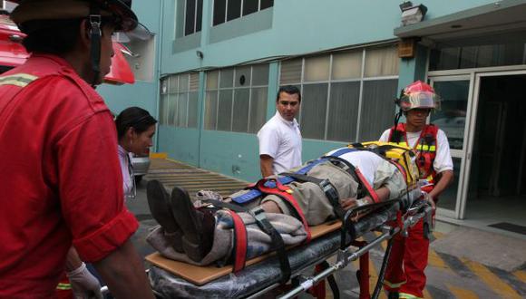 Mayoría de heridos fueron llevados al hospital regional de Chachapoyas. (Perú21/Referencial)