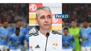 Técnico de Cristal justificó la derrota ante River: “No tuvimos a Yotún, Loyola ni a Ávila”