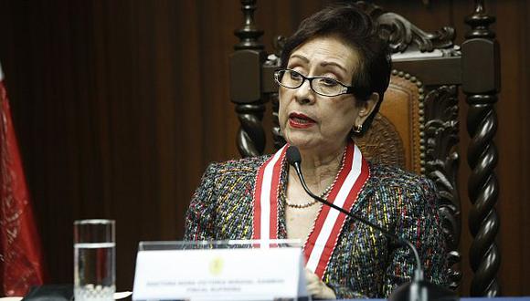 Ministerio Público cesó de su cargo a la fiscal suprema Nora Miraval. (Perú21)