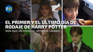 Harry Potter: el detrás de cámaras del primer y el último día de rodaje de la saga