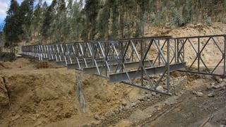 MTC instalará 20 puentes modulares en La Libertad por S/ 20 millones