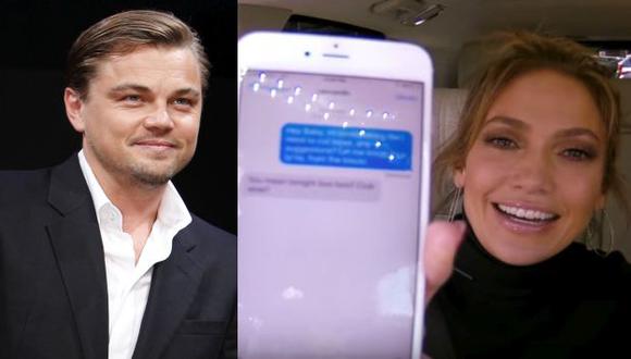 Jennifer López y James Corden le jugaron una broma a Leonardo DiCaprio. (Captura YouTube)