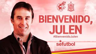 Julen Lopetegui fue elegido como el nuevo entrenador de la selección de España