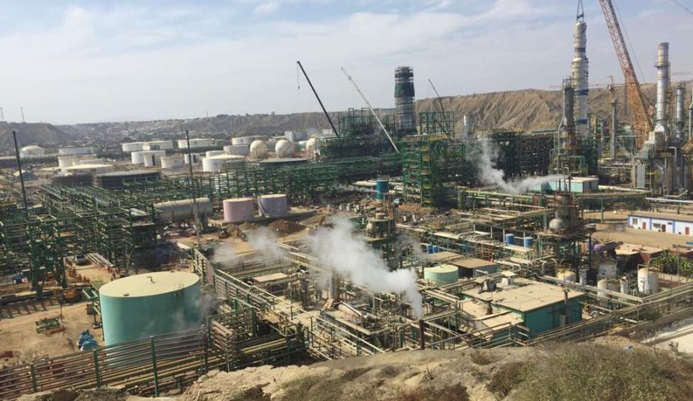 Refinería de Talara iniciaría sus operaciones hacia finales de 2021 o inicio de 2021. (Carlos Neyra /Perú21)