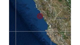 Sismo de magnitud 3.7 se sintió en Lima esta madrugada