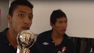 Alexi Gómez y el día que fue 'reportero' de la selección sub 20 [VIDEO]