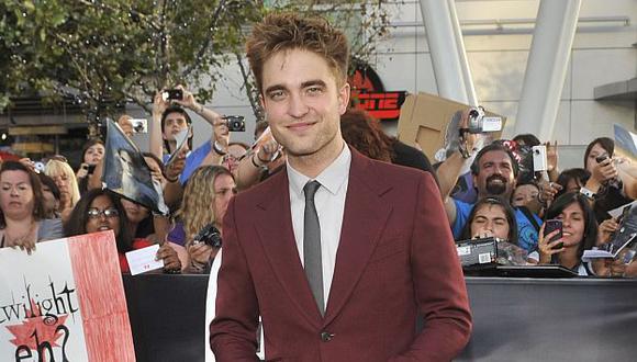 Robert Pattinson habló sobre su estilo de vida. (AP)