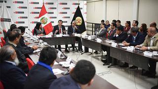 Ministro del Interior se reunió con 10 candidatos a la Alcaldía de Lima