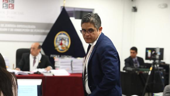 El fiscal Domingo Pérez presento cuatro nuevos elementos para sustentar el pedido contra Fujimori. (GEC)
