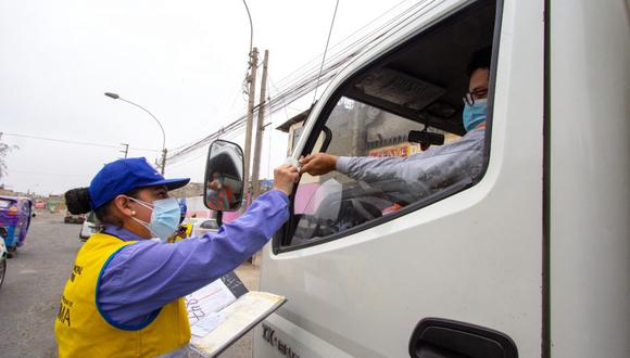En total se han ejecutado 1.632 operaciones al transporte de carga en los 43 distritos de Lima Metropolitana. Foto: MML