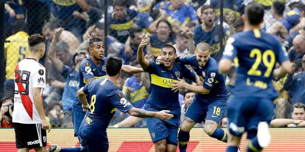 Boca Juniors espera el fallo de Conmebol por el reclamo presentado contra River Plate (Foto: AP).