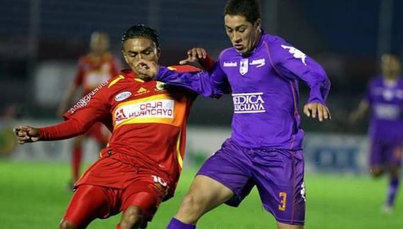 Ibáñez enfrentó a Sport Huancayo en la Copa Sudamericana. (Internet)