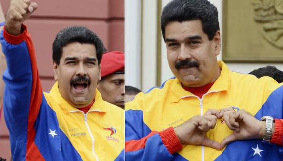 Maduro dio un discurso ante universitarios afines al chavismo. (AFP)