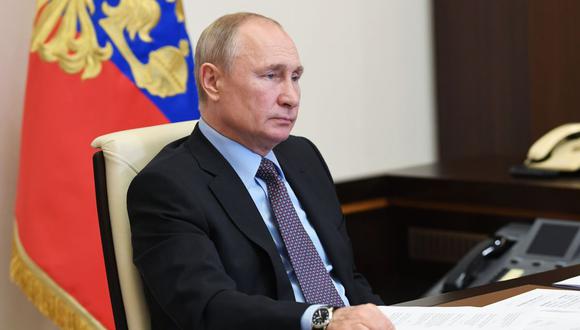 El presidente ruso Vladimir Putin indicó que las "crisis internas" vienen desde que Donald Trump ganó las elecciones. (AFP).
