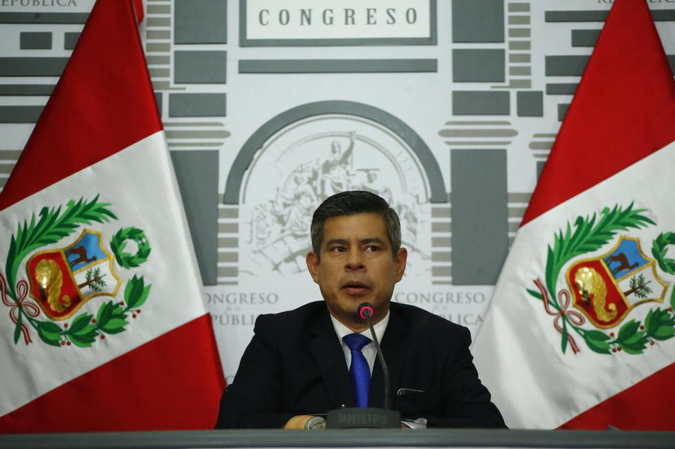 Luis Galarreta, el presidente del Congreso, aclaró que nunca fue "antifujimorista". (Perú21)
