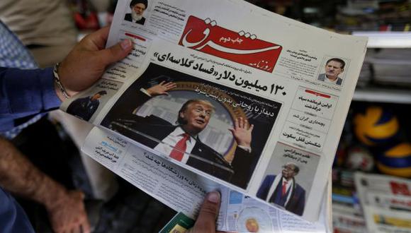 El anuncio de las medidas tomadas por el gobierno de EE.UU, causaron incertidumbre en la economía iraní. (Foto: AFP)