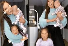 Karen Schwarz graba su primer Tik Tok con su hija Cayetana y sus seguidores se derriten | VIDEO