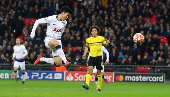 Son Heung-Min anotó su primer gol en la temporada en la Champions League. (Foto: Tottenham)