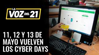 Vuelven los Cyber Days, este 11, 12 y 13 de mayo 