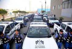 Municipio de Villa María del Triunfo pone en marcha 25 camionetas de Serenazgo en contra de la delincuencia