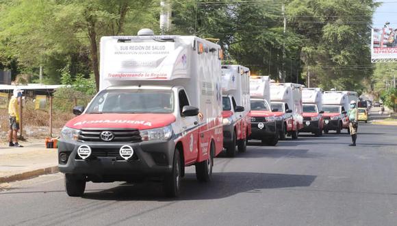 En los próximos meses se concretará la compra de otras 25 ambulancias, según el Gore Piura.