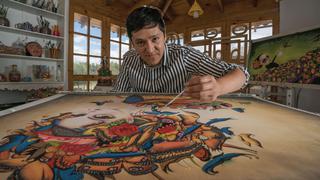 Surrealismo andino: 'Fantasía' del pintor Joan Alfaro se inaugura este 4 octubre en la galería Indigo