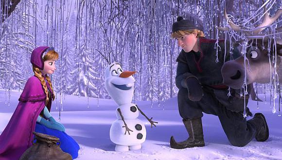 Frozen de Disney lideró la taquilla estadounidense. (Internet)