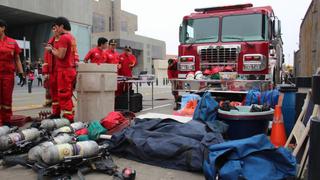 APEC 2016: Compañías de bomberos de Lima y Callao brindarán servicio especial