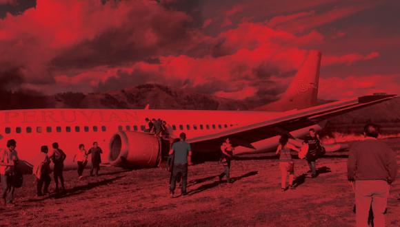 Peruvian Airlines investiga accidente de su avión en Jauja. (USI)