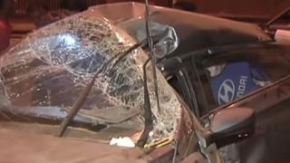 Joven muere tras chocar contra poste en autopista Ramiro Prialé [VIDEO]
