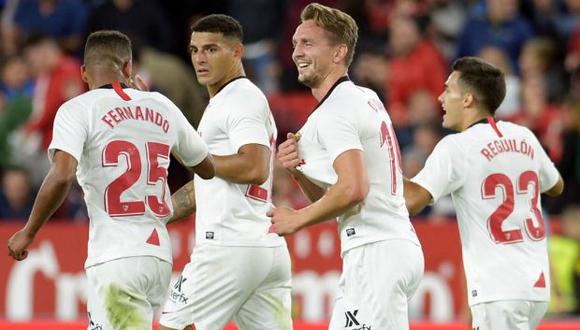 Sevilla busca su tercer triunfo en el grupo A de la Europa ante Dudelange. (Foto: AFP)