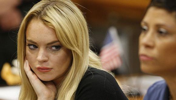 Lindsay Lohan confiesa que sufrió un aborto. (AFP)