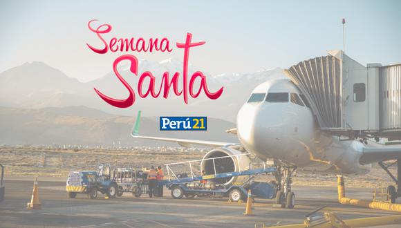La Semana Santa traerá un aumento de los viajes aéreos en el sur del Perú.