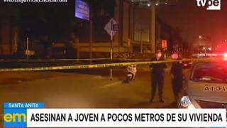 Joven padre de familia fue asesinado en el puente Santa Anita